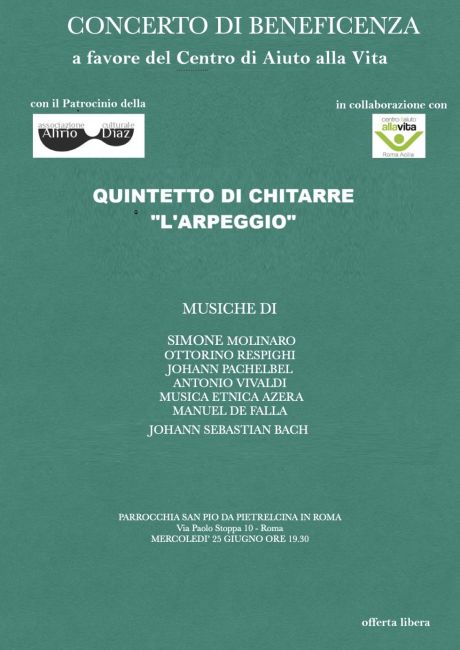 concerto 25 giugno