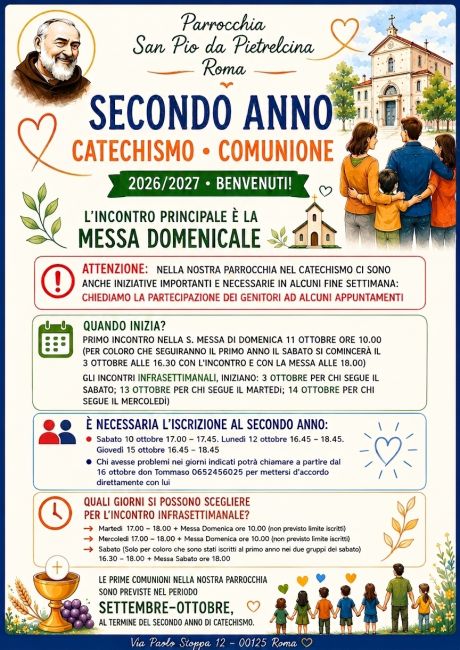 catechismo secondo anno